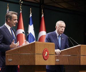 Η κοινή δήλωση Μητσοτάκη-Ερντογάν μετά τη συνάντηση των δύο ηγετών στην Άγκυρα 