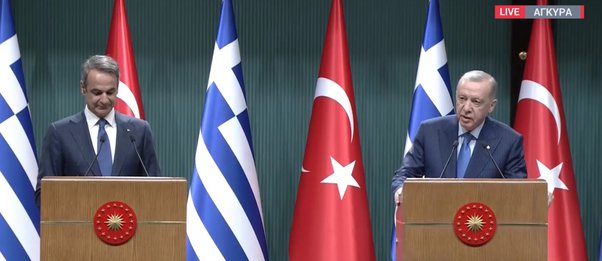 Διάσταση απόψεων Μητσοτάκη-Ερντογάν για τη Χαμάς: «Είναι τρομοκρατική οργάνωση» είπε ο πρωθυπουργός – «Αντιστασιακή» απάντησε ο Τούρκος πρόεδρος