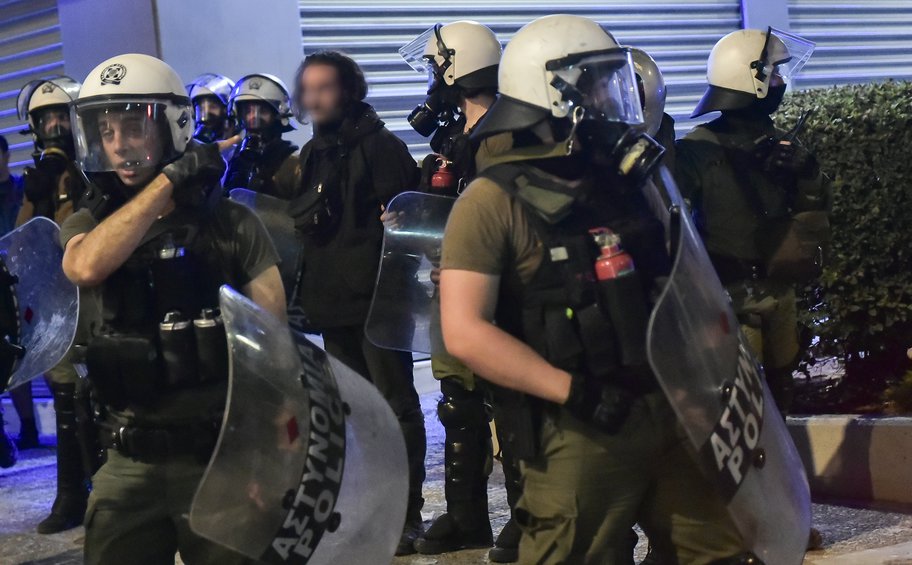 Αθήνα: Τρεις προσαγωγές μετά την πορεία διαμαρτυρίας για την Παλαιστίνη