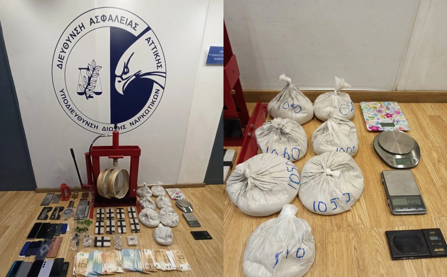 ΕΛΑΣ: Εξαρθρώθηκε εγκληματική οργάνωση που διακινούσε ηρωίνη στην Αττική