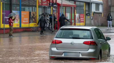 Γερμανία: Εκατοντάδες άνθρωποι απομακρύνθηκαν από τα σπίτια τους λόγω πλημμυρών 