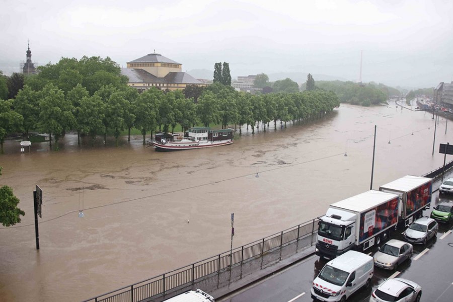 Βέλγιο: Πλημμύρες στην περιοχή της Λιέγης - Kαταρρακτώδεις βροχές σε Γαλλία και Γερμανία - Βίντεο