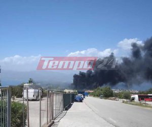 Πάτρα: Φωτιά στο Πλατάνι - Εκκενώθηκαν σχολεία και σπίτια