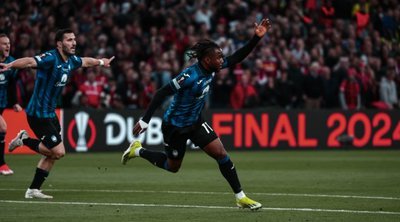 Europa League: Θρίαμβος της Αταλάντα στο Δουβλίνο - Νίκησε 3-0 τη Λεβερκούζεν στον τελικό