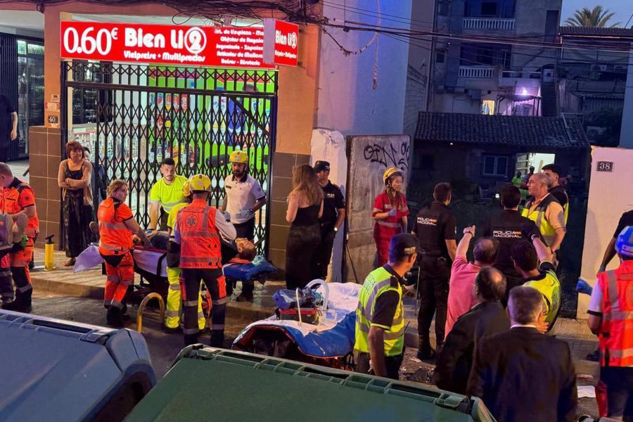 Ισπανία: Τουλάχιστον 4 νεκροί και 27 τραυματίες από κατάρρευση γυάλινης ταράτσας στη Μαγιόρκα - Βίντεο