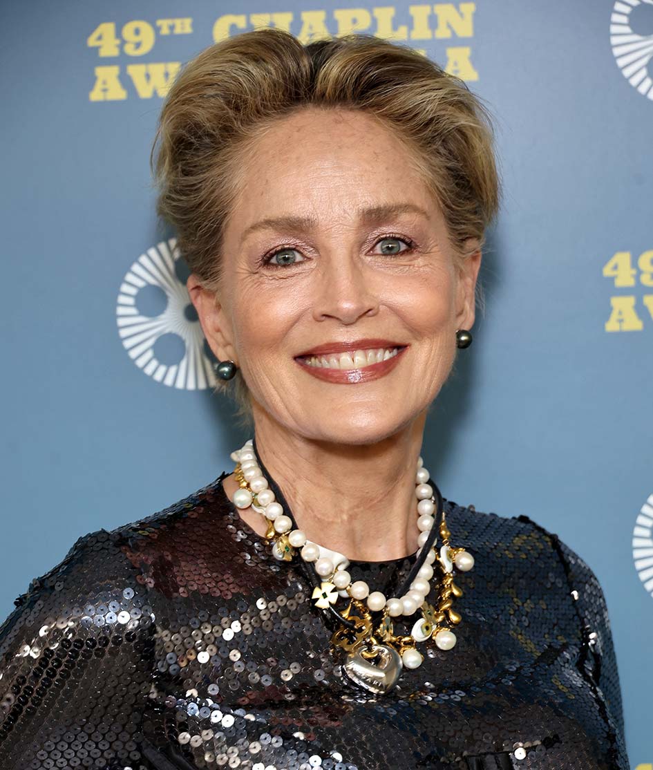 H Sharon Stone παρευρέθηκε στα 49α Βραβεία Chaplin Award στο Lincoln Center στις 29 Απριλίου 2024 στη Νέα Υόρκη. Photo by Jamie McCarthy/Getty Images
