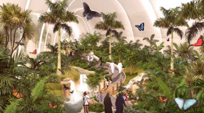 Ο πρίγκιπας της Σ. Αραβίας κατασκευάζει τους μεγαλύτερους βοτανικούς κήπους με ελεγχόμενη θερμοκρασία στον κόσμο 