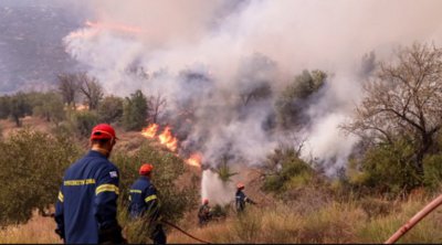 Κερατέα: Οριοθετήθηκε η πυρκαγιά στο Δημολάκι 