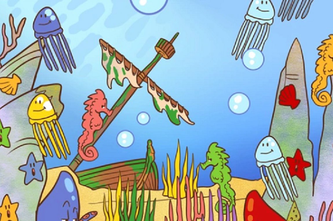 Τεστ οπτικού IQ: Μόνο το 1% μπορεί να εντοπίσει το κρυμμένο ψάρι στην εικόνα σε 15 δευτερόλεπτα!