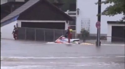Γερμανία: Ένας πυροσβέστης έχασε τη ζωή του και ένας αγνοείται στις πλημμύρες της Βαυαρίας 