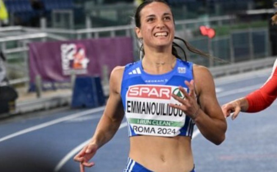 Ρώμη 2024: Στον τελικό των 200μ. η Εμμανουηλίδου με νέο ατομικό ρεκόρ