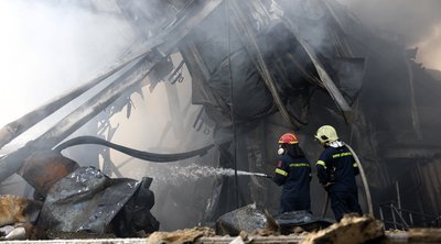 Έκρηξη σε εργοστάσιο στην Κηφισιά: Τοξική η ατμόσφαιρα από τη φωτιά