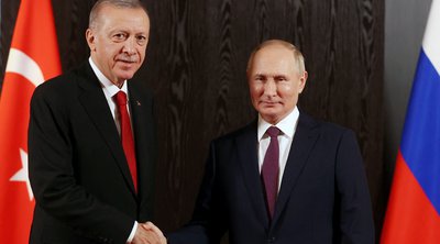 Συνάντηση Ερντογάν-Πούτιν πριν από τη Σύνοδο Κορυφής του ΝΑΤΟ 