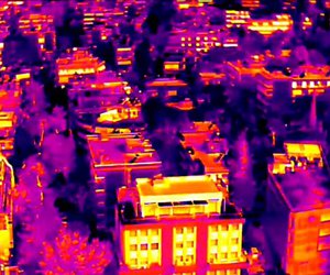 Καύσωνας: Τι δείχνει θερμική κάμερα πάνω από την Αθήνα – ΒΙΝΤΕΟ