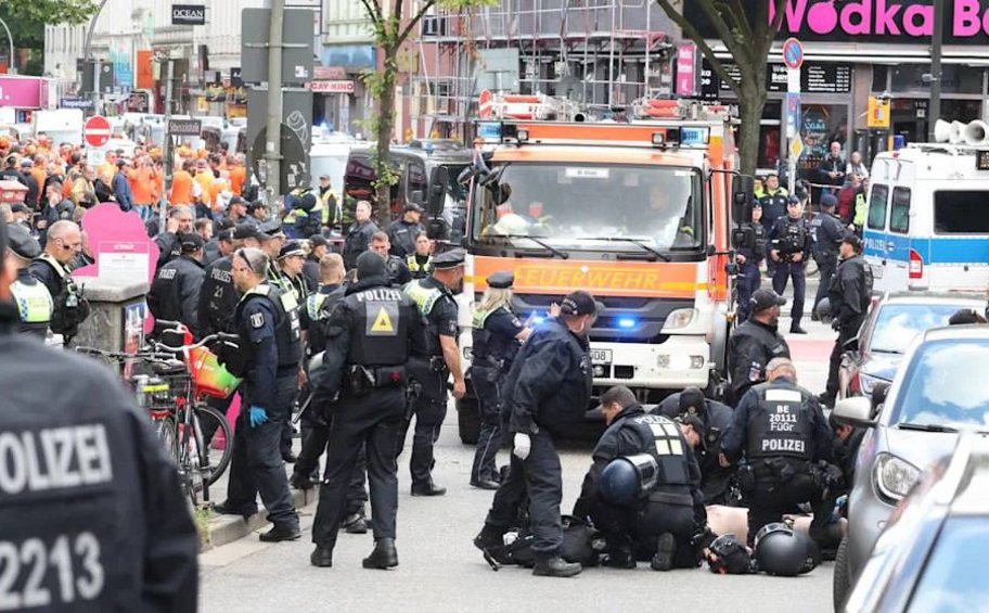 EURO 2024 - Αμβούργο: Αστυνομικοί πυροβόλησαν άνδρα που τους απειλούσε με τσεκούρι 