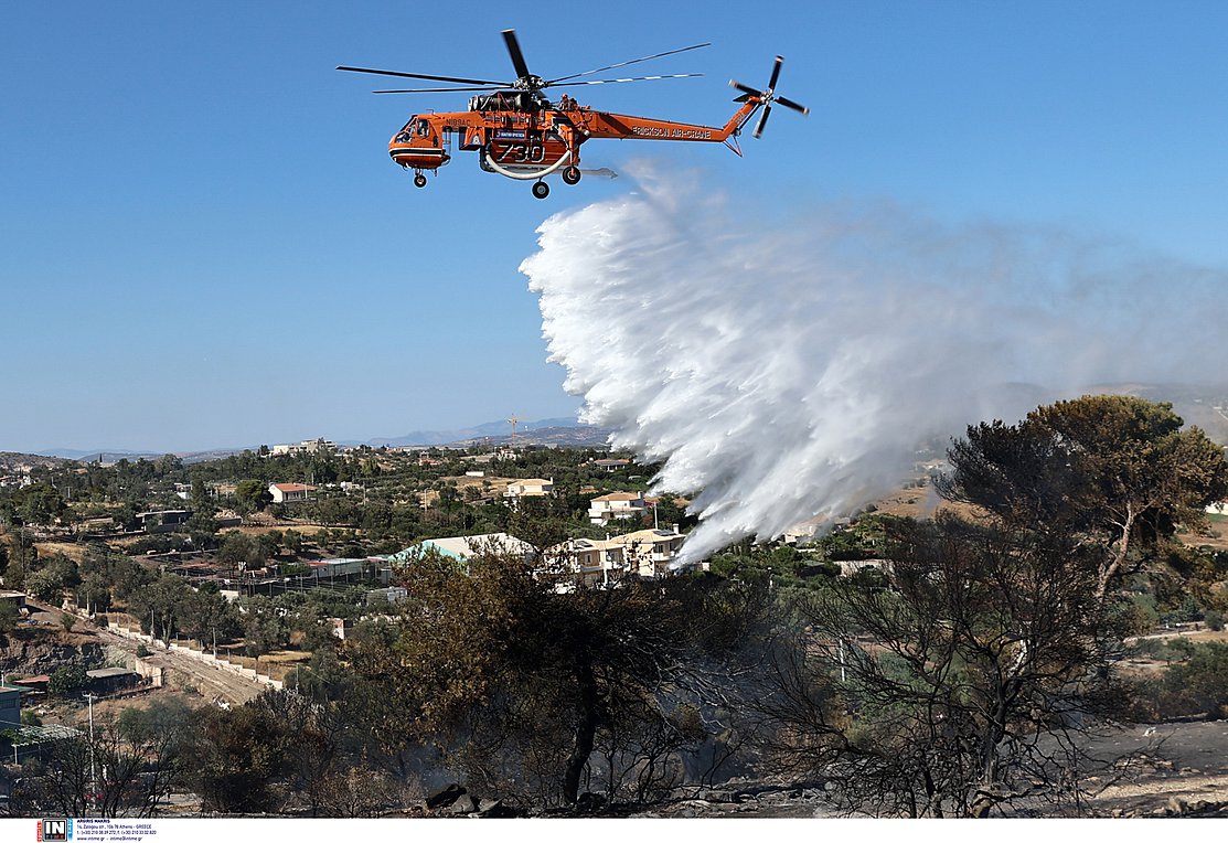 Πυροσβεστική: Σε 62 ανέρχονται οι αγροτοδασικές πυρκαγιές το τελευταίο 24ωρο