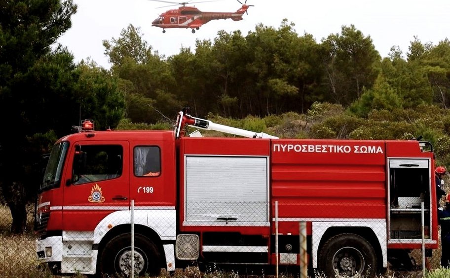 Κινητοποίηση της Πυροσβεστικής για φωτιά στον Δήμο Ανδρίτσαινας – Κρεστένων