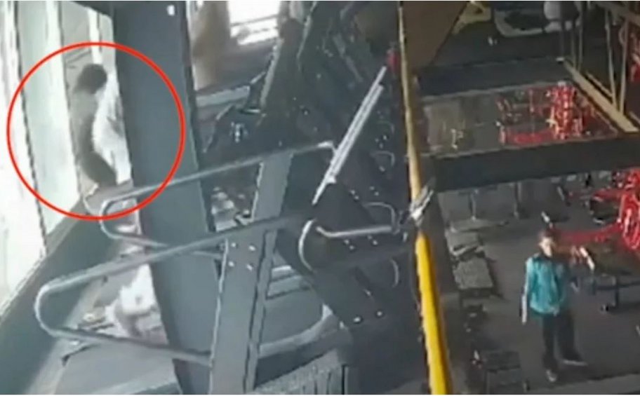 Σοκαριστικό βίντεο: Γυναίκα σκόνταψε στον διάδρομο γυμναστηρίου, έπεσε από το παράθυρο και σκοτώθηκε