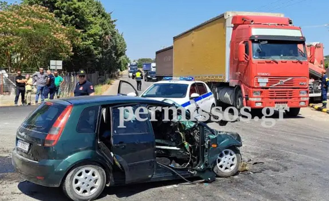 Τροχαίο έξω από τη Θήβα: Ένας νεκρός και δύο τραυματίες – ΕΙΚΟΝΕΣ