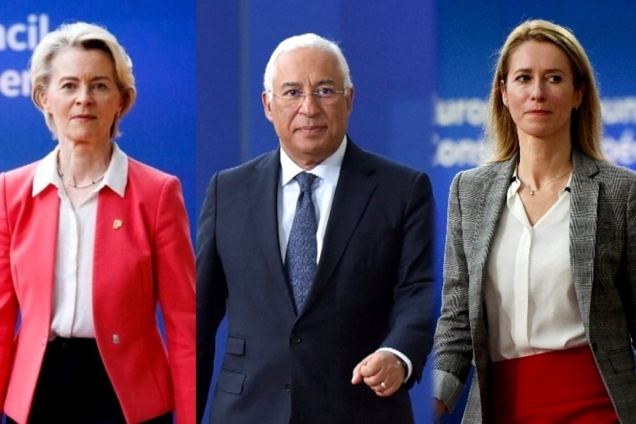 Συμφωνία στη Σύνοδο Κορυφής για τη νέα τρόικα: Φον ντερ Λάιεν, Κόστα, Κάλας στο «τιμόνι» της ΕΕ  