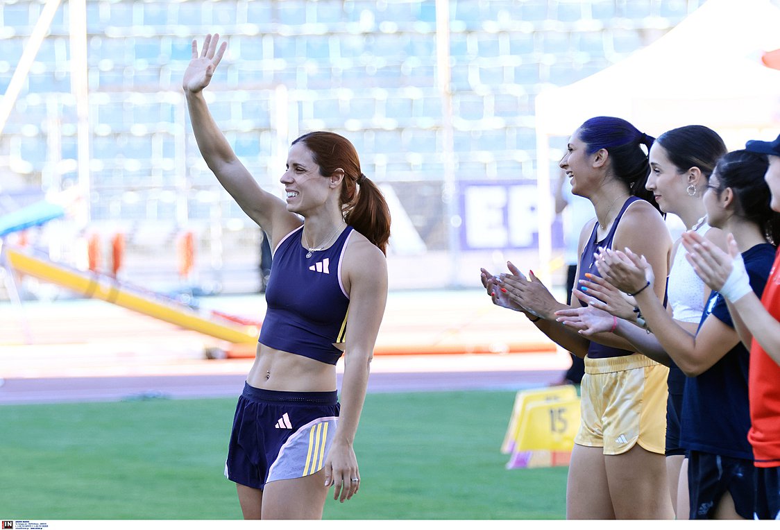 Πανελλήνιο πρωτάθλημα στίβου: Νίκη με 4,55μ. για τη Στεφανίδη – ΒΙΝΤΕΟ