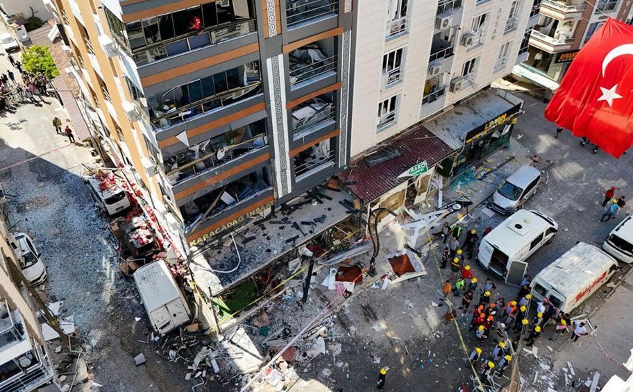 Τουρκία: Τέσσερις νεκροί και πολλοί τραυματίες από έκρηξη αερίου σε σε εστιατόριο σε πόλη στην επαρχία της Σμύρνης