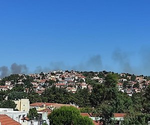 Φωτιά στη Σταμάτα - Μηνύματα από το 112 