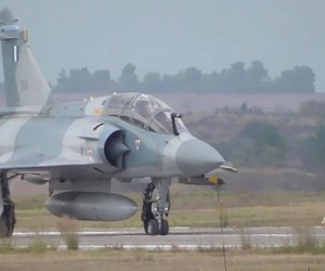 Εγκατάλειψη αεροσκάφους Μ2000-5 στην Τανάγρα – Η ανακοίνωση του ΓΕΑ