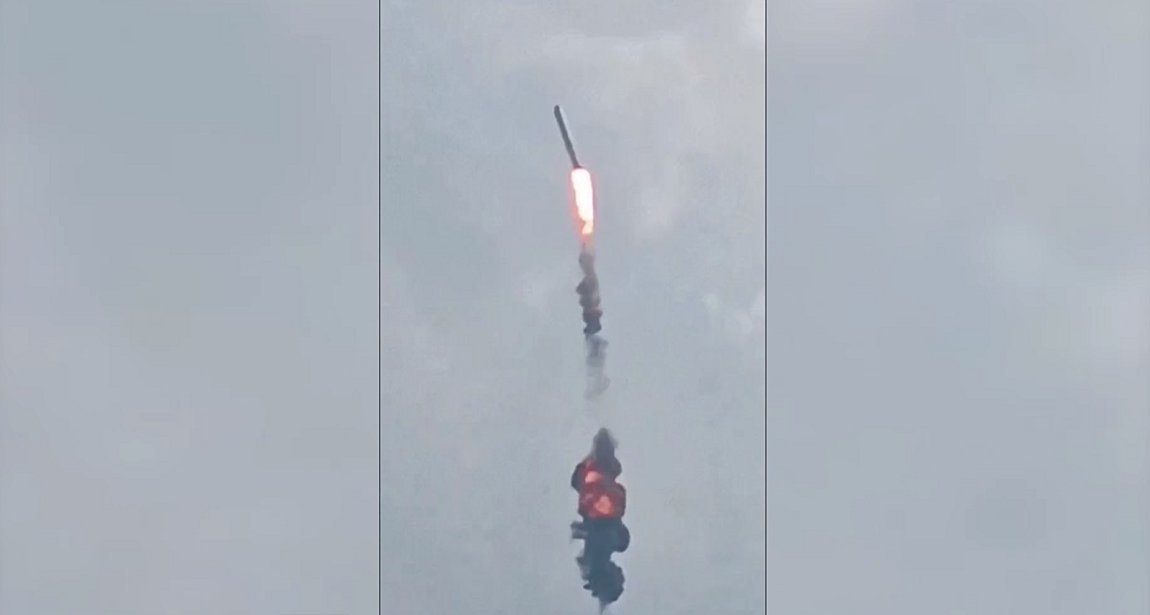 Κίνα: Διαστημικός πύραυλος συντρίβεται κατά τη διάρκεια δοκιμής – ΒΙΝΤΕΟ