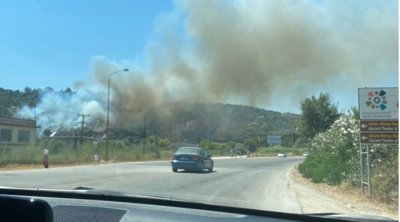 Σε εξέλιξη δασική πυρκαγιά στην Πρέβεζα - Μήνυμα από το 112 - ΒΙΝΤΕΟ & ΦΩΤΟ