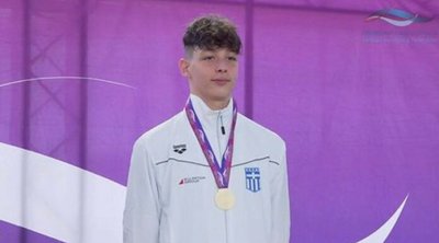 Έγραψε ιστορία ο 16χρονος Βαγγέλης Ντούμας - Πρωταθλητής Ευρώπης στα 100 μέτρα πρόσθιο