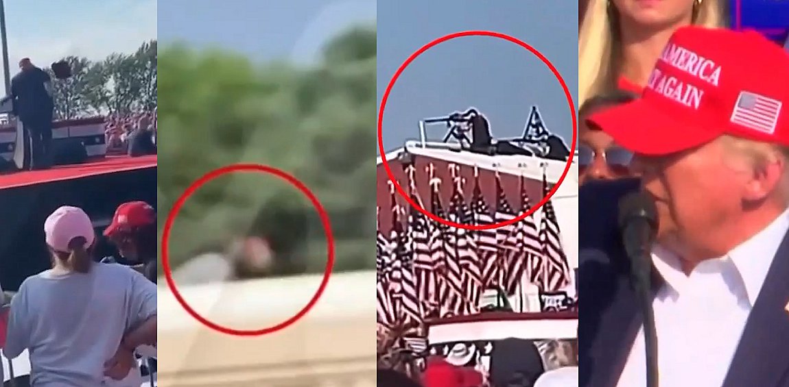 Νέα βίντεο από την απόπειρα δολοφονίας του Τραμπ