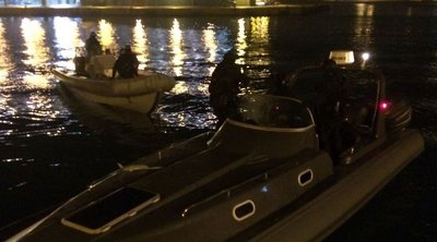 Tαχύπλοο σκάφος που μετέφερε αλλοδαπούς προσέκρουσε σε σκάφος του Λιμενικού
