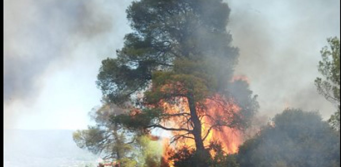 Σε εξέλιξη η πυρκαγιά στην Κορινθία - Μήνυμα του 112 - Φωτογραφίες και βίντεο