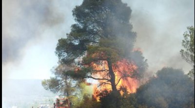 Πυρκαγιά στο Σοφικό Κορινθίας - Μήνυμα του 112