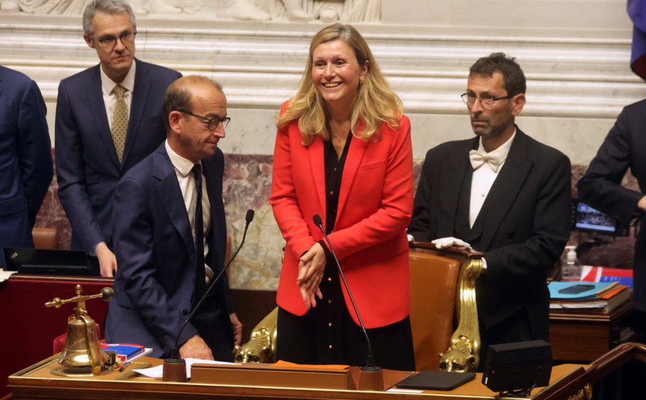Η Γιαέλ Μπραούν-Πιβέ, από το κόμμα του Μακρόν, επανεξελέγη πρόεδρος της γαλλικής Εθνοσυνέλευσης