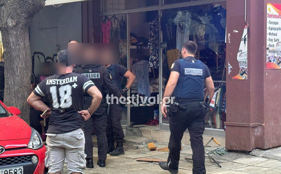 Θεσσαλονίκη: Μπούκαραν σε κατάστημα, το έσπασαν και έδειραν ζευγάρι