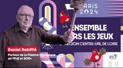 Ολυμπιακοί Αγώνες-Παρίσι 2024: Ντανιέλ Ρεμπιφέ, λαμπαδηδρόμος 76 χρόνια μετά!