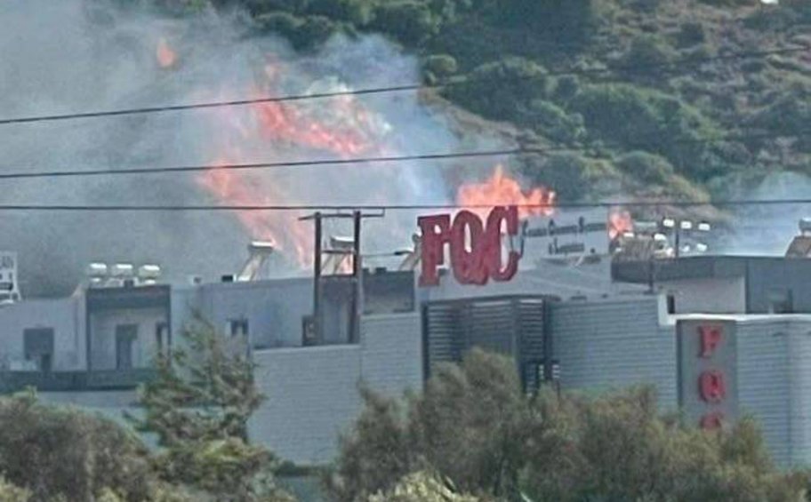 Πυρκαγιά στην περιοχή Βρυσιά της Ρόδου - Άμεσα τέθηκε υπό έλεγχο