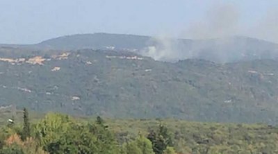 Kαβάλα: Δασική πυρκαγιά κοντά σε χαράδρα στην περιοχή Κορυφές