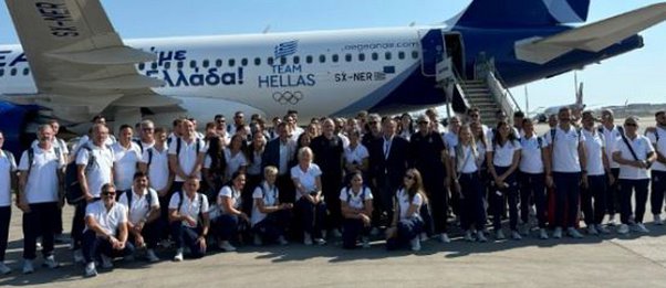 Ολυμπιακοί Αγώνες: Αναχώρησε για το Παρίσι το μεγαλύτερο μέρος της ελληνικής αποστολής - Οι δηλώσεις τους - BINTEO