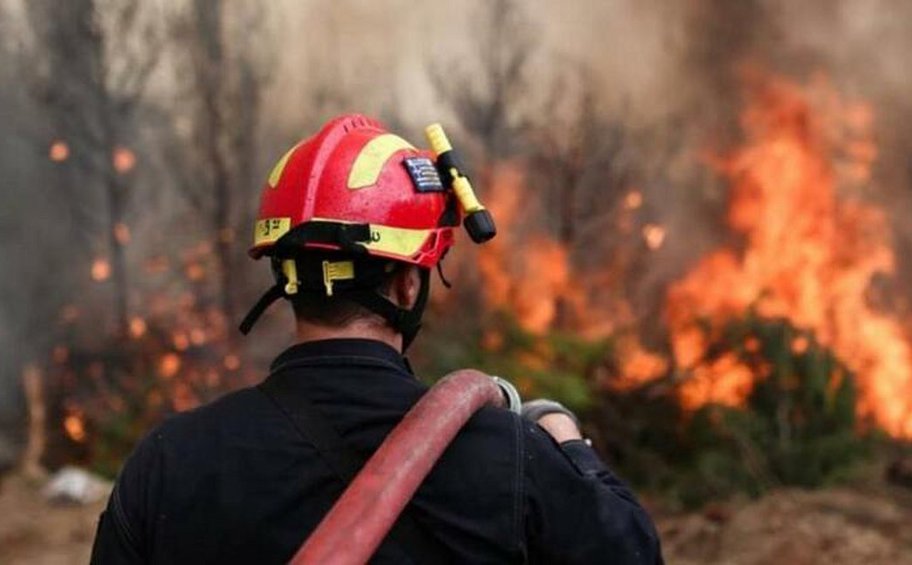 Βοιωτία: Φωτιά σε δασική έκταση στο χωριό Πρόδρομος – Μήνυμα από 112