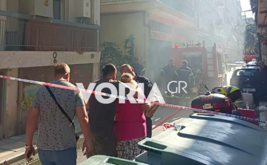 Τραγωδία στη Θεσσαλονίκη: Νεκρή ηλικιωμένη από φωτιά σε διαμέρισμα