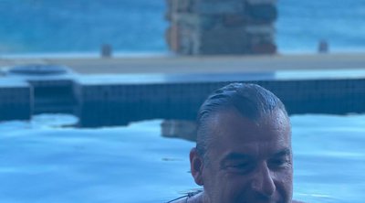 Γιώργος Λιάγκας: Ο απρόσμενος «επισκέπτης» στην πισίνα του στην Τήνο