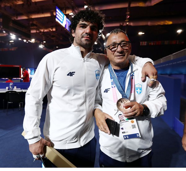 Ολυμπιακοί Αγώνες - Κασσελάκης και Ανδρουλάκης για την κατάκτηση του μεταλλίου στο τζούντο από τον Τσελίδη