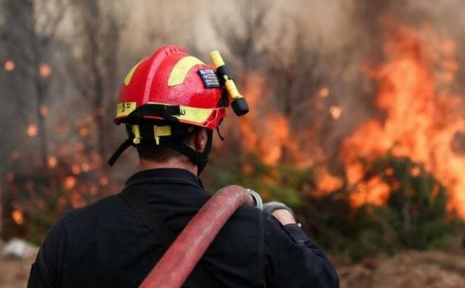 Θεσσαλονίκη: Πυρκαγιά σε δασική έκταση στο Καλαμωτό