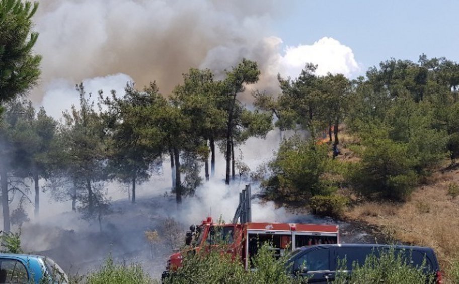 Καλύτερη εικόνα από τις φωτιές στο Κιλκίς - Παραμένει ισχυρή πυροσβεστική δύναμη

