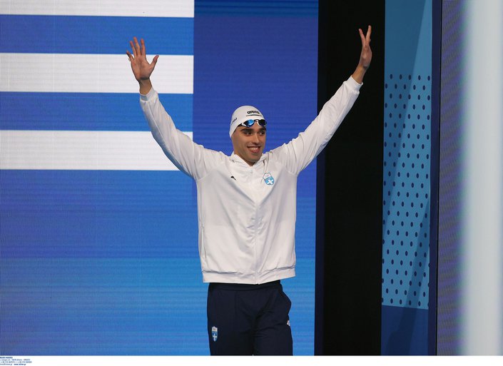 Ολυμπιακοί Αγώνες: Αργυρός ο Χρήστου στα 200μ. ύπτιο - Θρίαμβος για την ελληνική κολύμβηση