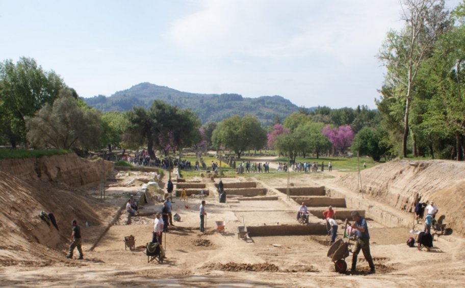 ΥΠΠΟ: Αποκαλύπτεται το Γυμνάσιο στην Αρχαία Ολυμπία