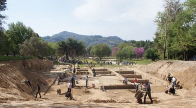 ΥΠΠΟ: Αποκαλύπτεται το Γυμνάσιο στην Αρχαία Ολυμπία